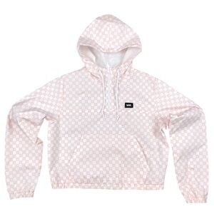 VANS || Kassle Kropley Checkered Hoodie Windbreaker. Sz. XL